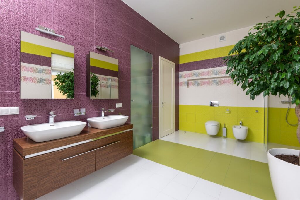 bunte Wohnungseinrichtung Einrichtungsstil Dopamin Decor