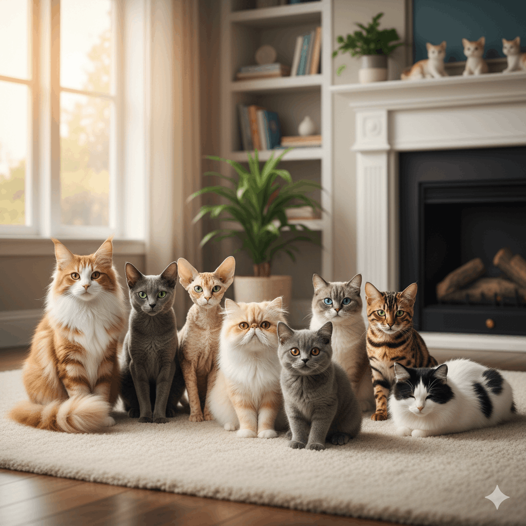 Die beliebtesten Katzenrassen in Deutschland 2026