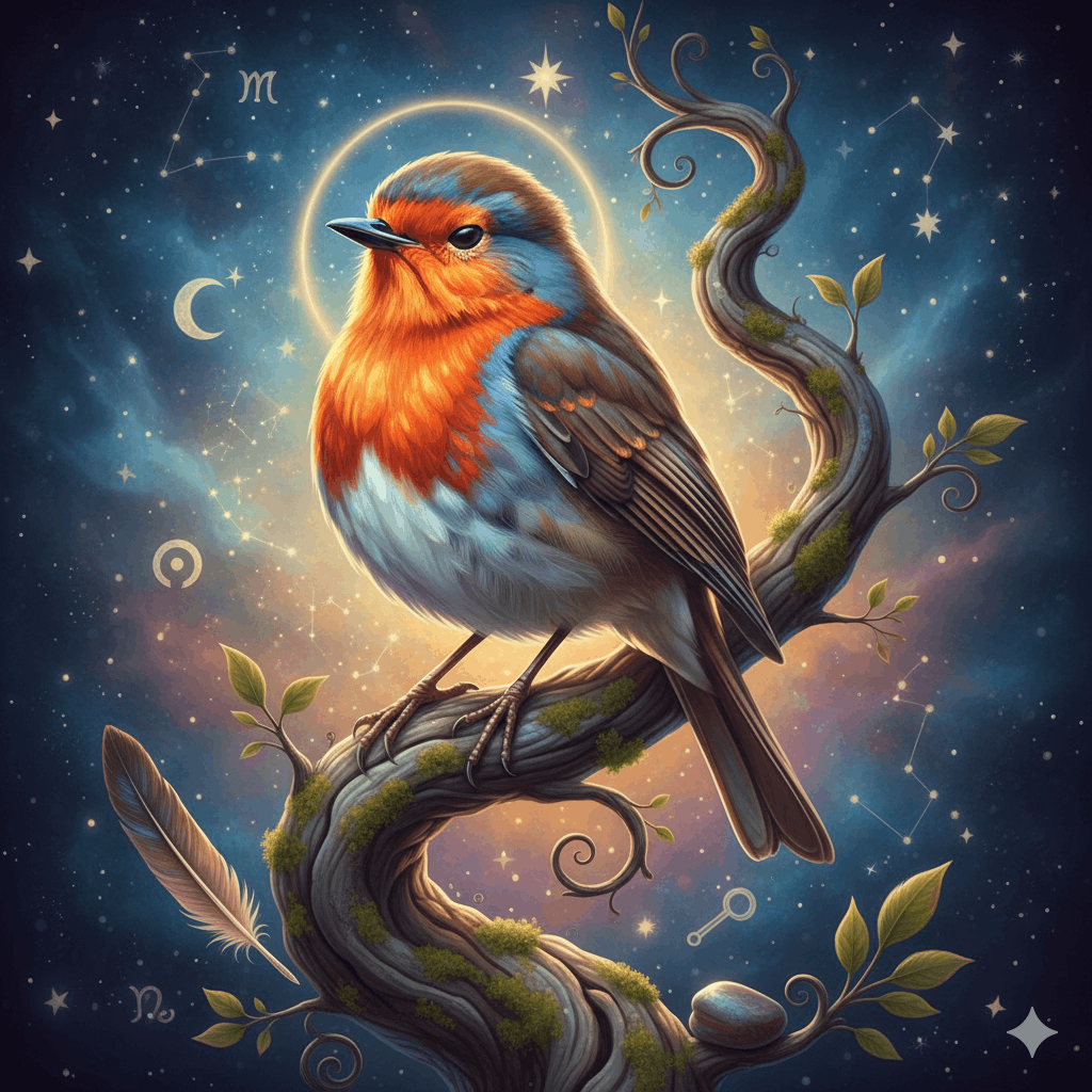 Krafttier Rotkehlchen Spirituelle Bedeutung 2026