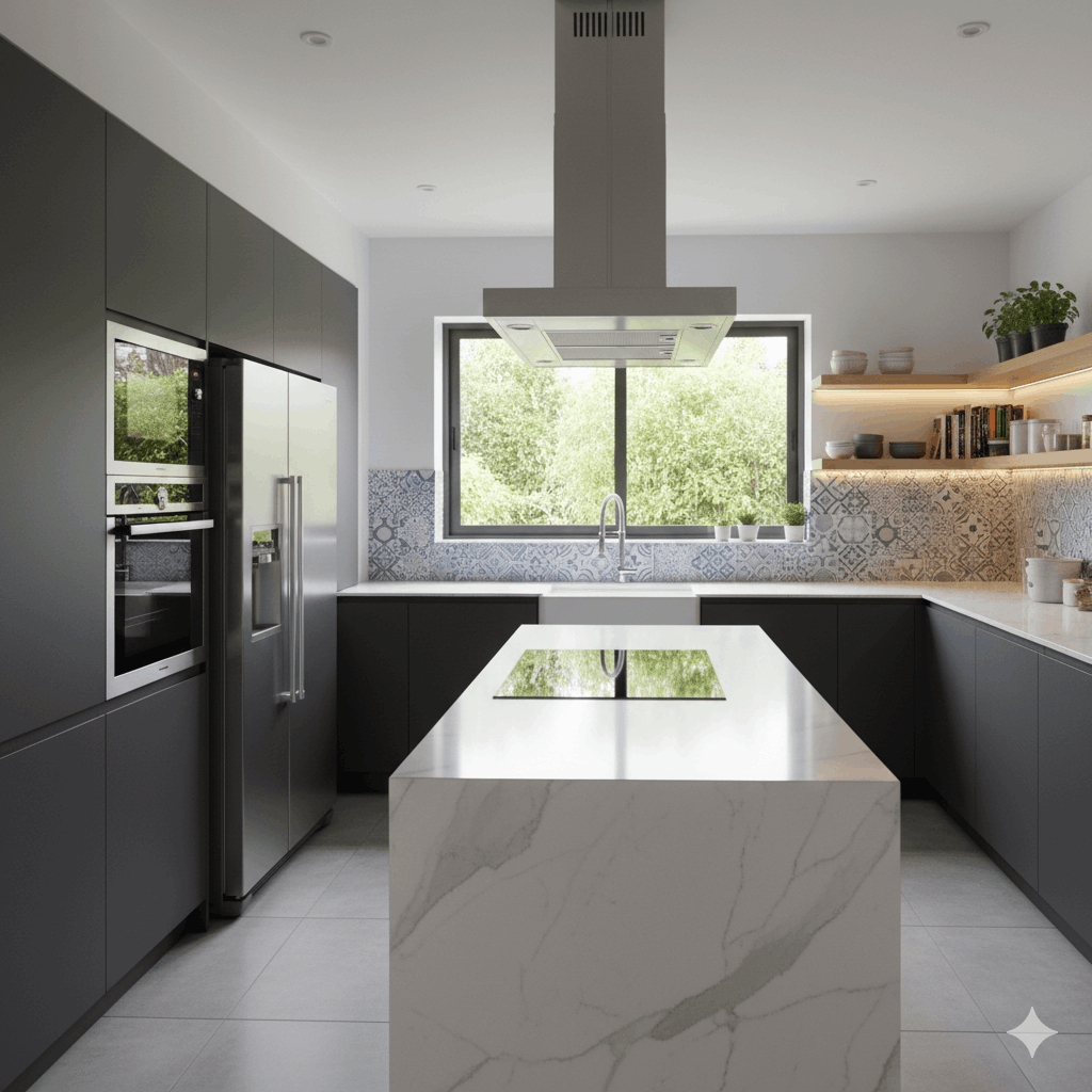 Kücheneinrichtung Trends 2026 Moderne Ideen für Design und Funktion