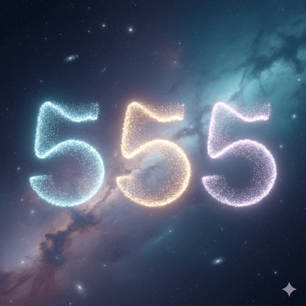 Spirituelle Bedeutung der Engelszahl 555 im Jahr 2026