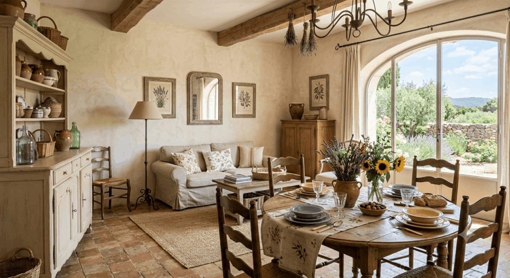 Einrichtungsstil Provence Ideen 2026 Zeitlose Eleganz mit modernem Landhausflair