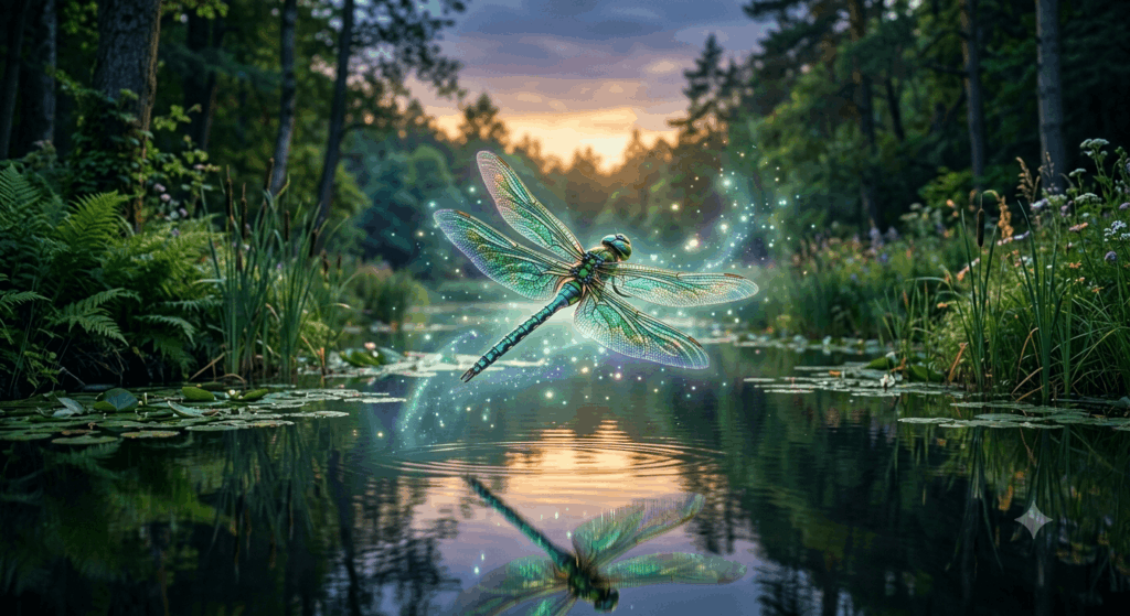 Krafttier Libelle – spirituelle Bedeutung 2026