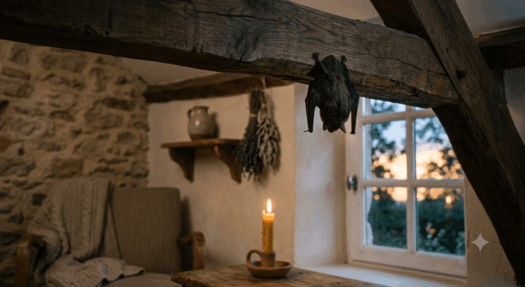 Spirituelle Bedeutung einer Fledermaus in der Wohnung (2026) Symbolik, Botschaften und verschiedene Deutungen