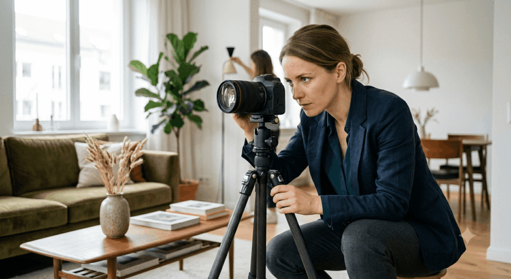 Wohnung richtig fotografieren 2026 Dieses Zubehör ist essentiell